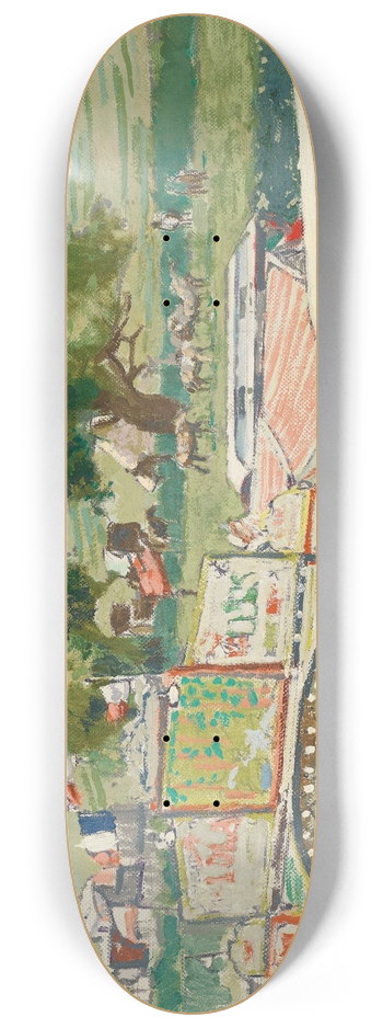 Walter Richard Sickert - Barnet Fair 8.25 inch art skate deck