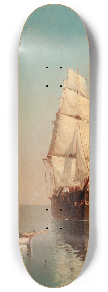 Warren Sheppard - Waiting for a Breeze 8.25 inch art skate deck