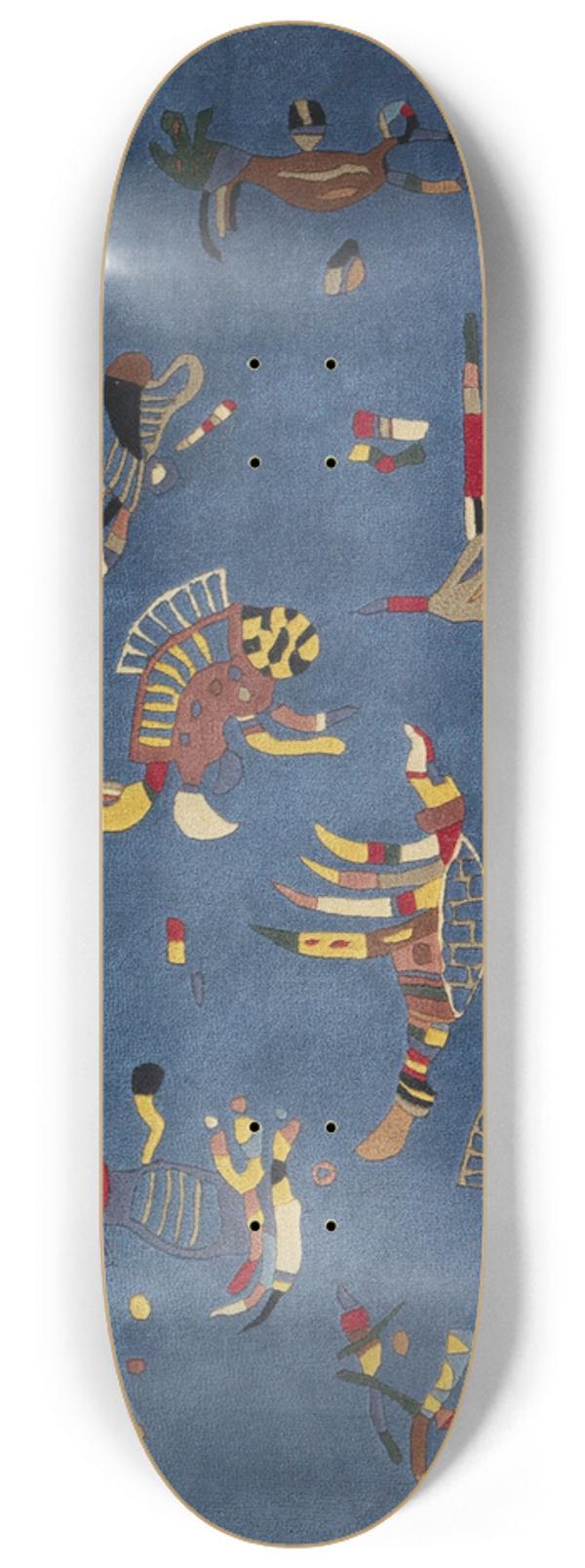 Wassily Kandinsky - Bleu de ciel 8.25 inch art skate deck