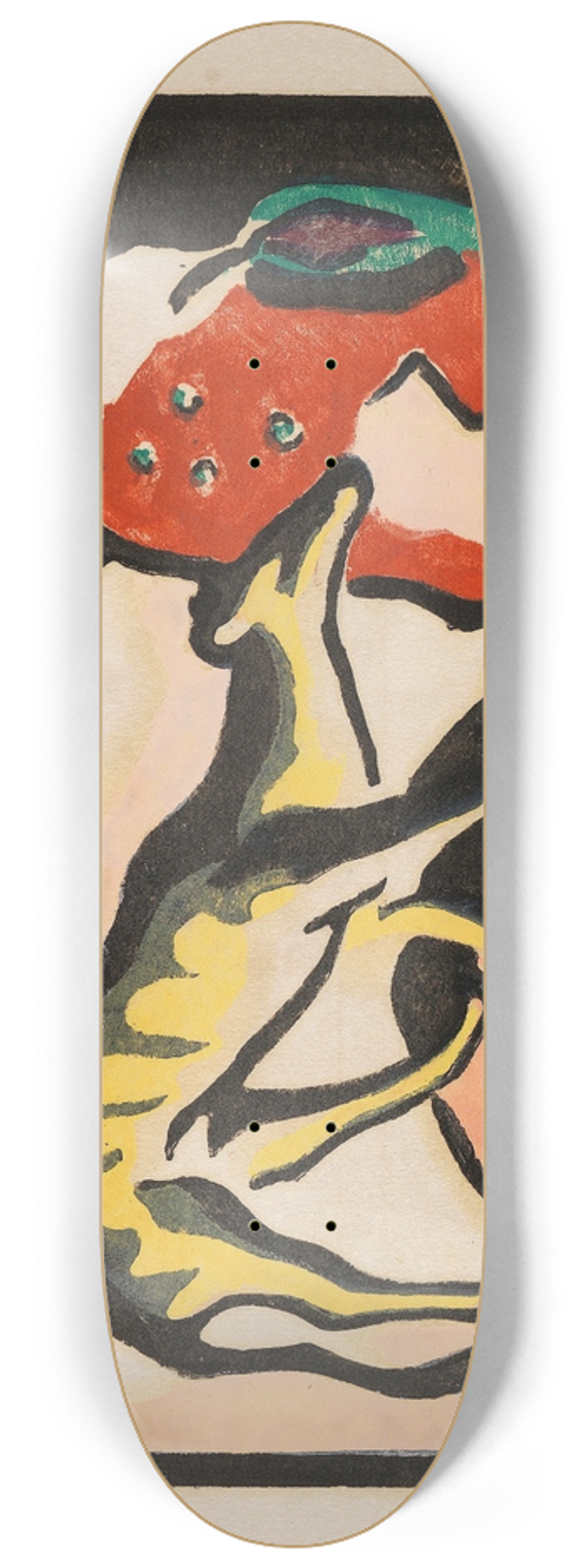 Wassily Kandinsky - Der Blaue Reiter 8.25 inch art skate deck