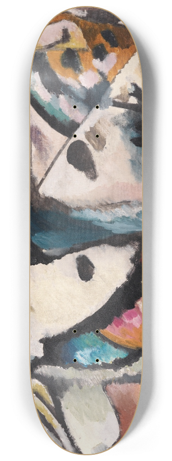 Wassily Kandinsky - Improvisation 13 8.25 inch art skate deck
