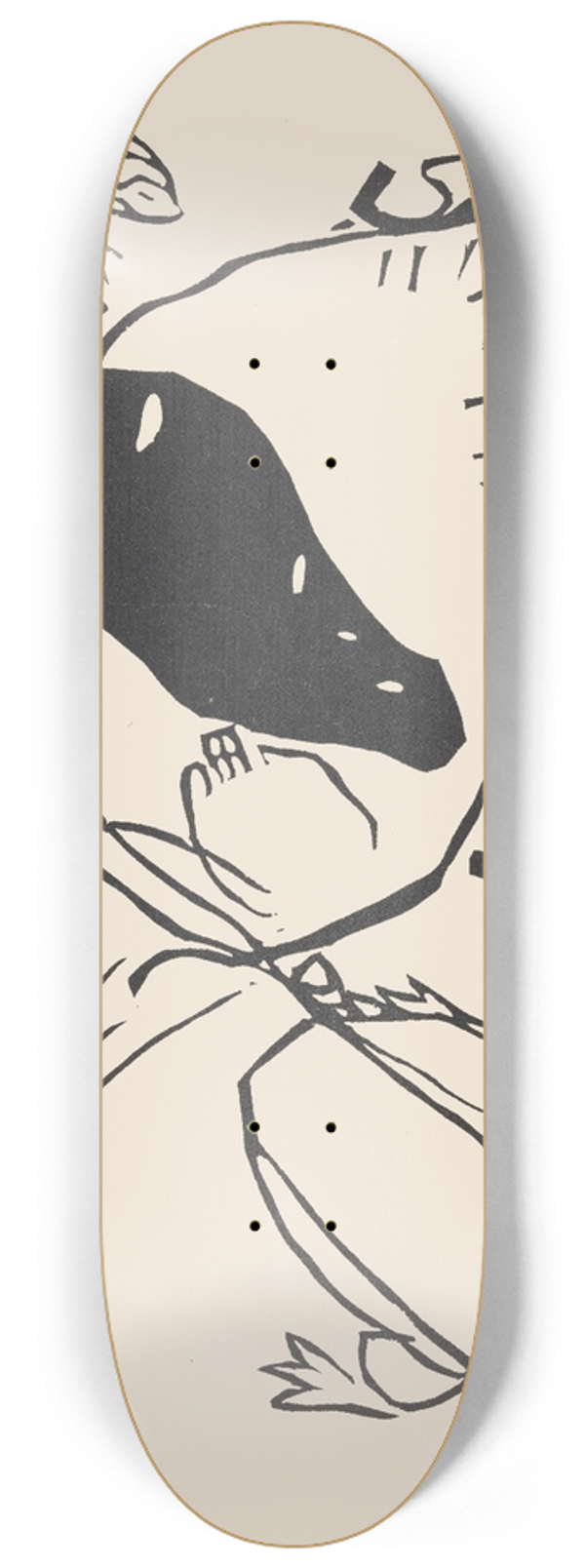 Wassily Kandinsky - Klnge Pl.02 8.25 inch art skate deck