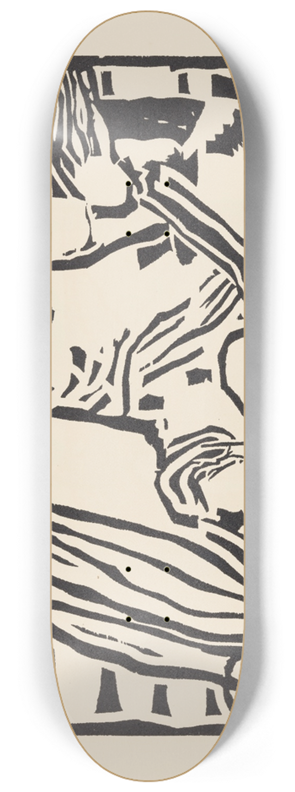 Wassily Kandinsky - Klnge Pl.09 8.25 inch art skate deck
