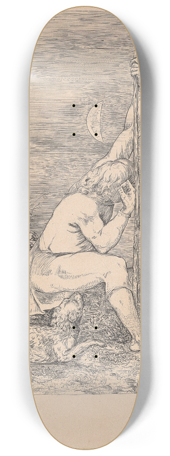Welby Sherman - The Shepherd 8.25 inch art skate deck