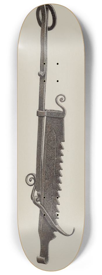 Wellington Blewett - Trammel 8.25 inch art skate deck