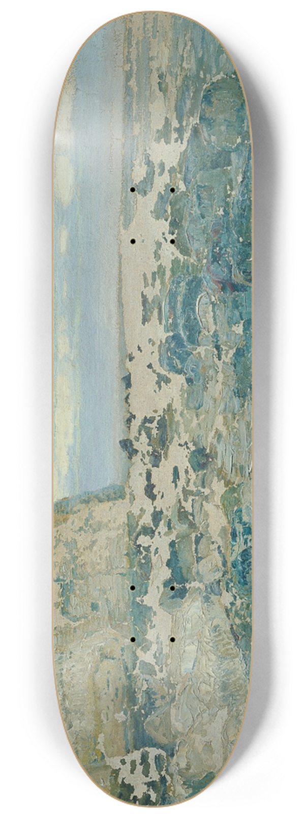 Wenzel Radimsk - Am Meeresstrand Felsklippen 8.25 inch art skate deck