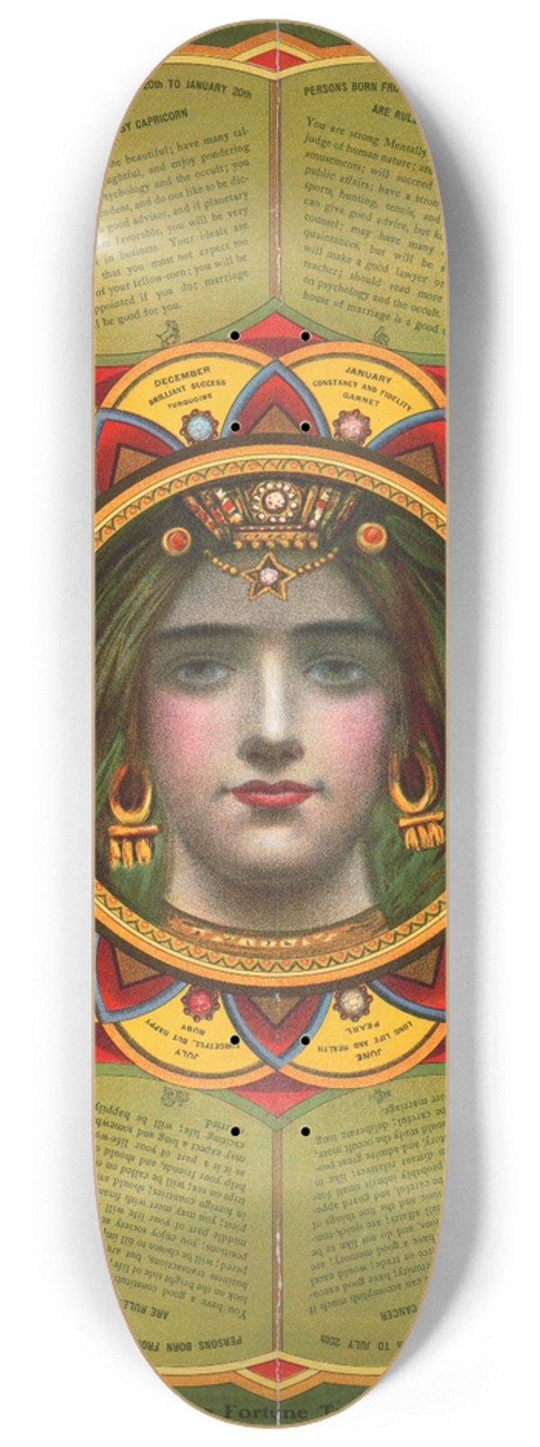 Westwood, Fiel and Colmann - Fortune teller 8.25 inch art skate deck