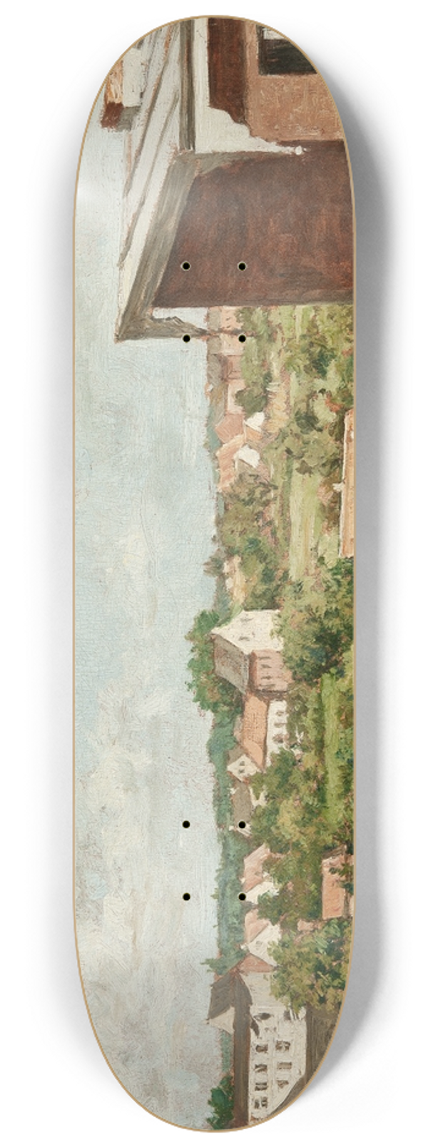 August Jernberg - View from Dsseldorf 8.25 inch art skate deck
