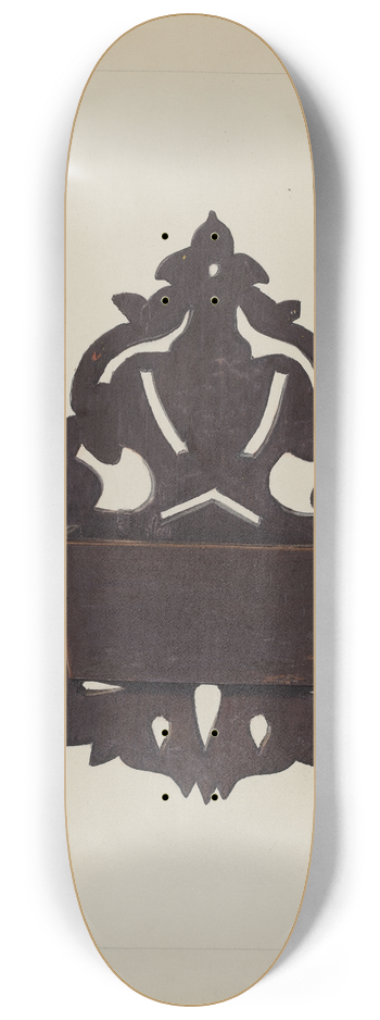 Wilford H. Shurtliff - Comb Case 8.25 inch art skate deck