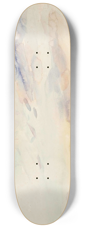 Wilfrid Gabriel de Glehn - The lagoon, Venice 8.25 inch art skate deck