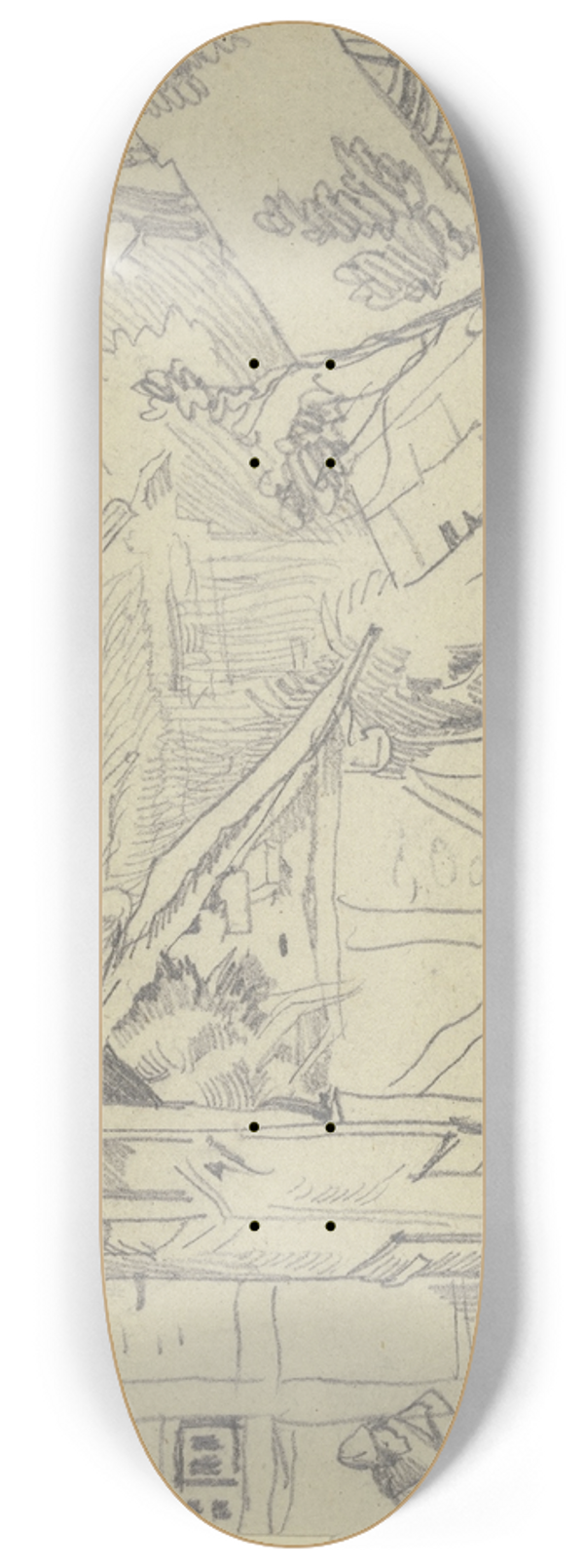 Wilhelm Busch - Lthorst 8.25 inch art skate deck