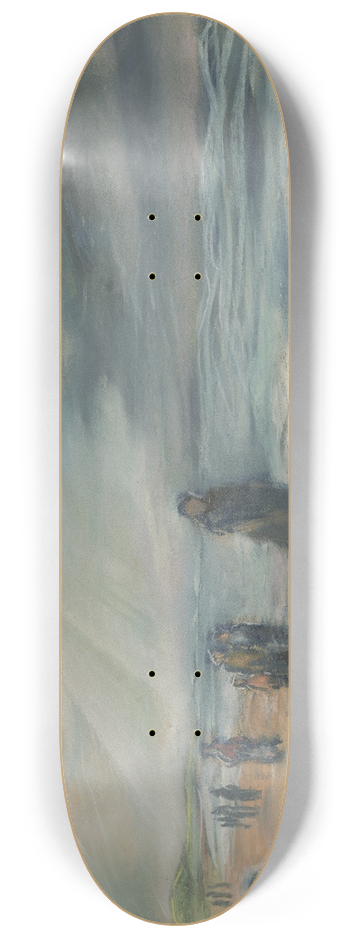 Wilhelm Gutmann - Stroller at the beach 8.25 inch art skate deck