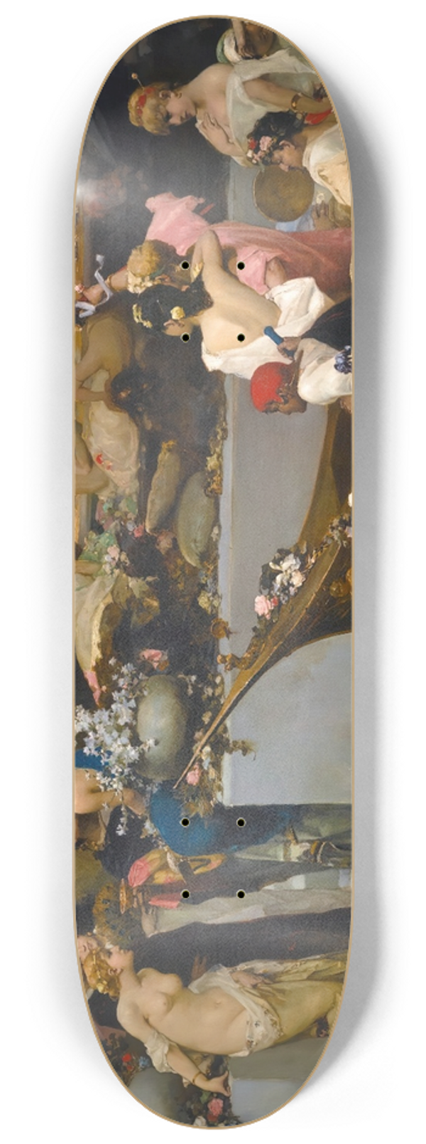 Wilhelm Kotarbiski - Roman Orgy 8.25 inch art skate deck