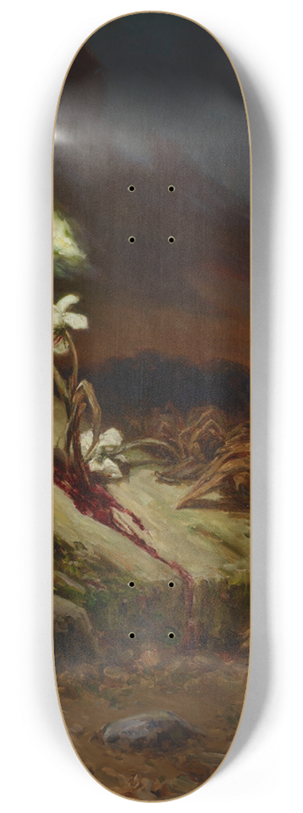 Wilhelm Kotarbiski - Tomb of a Suicide 8.25 inch art skate deck