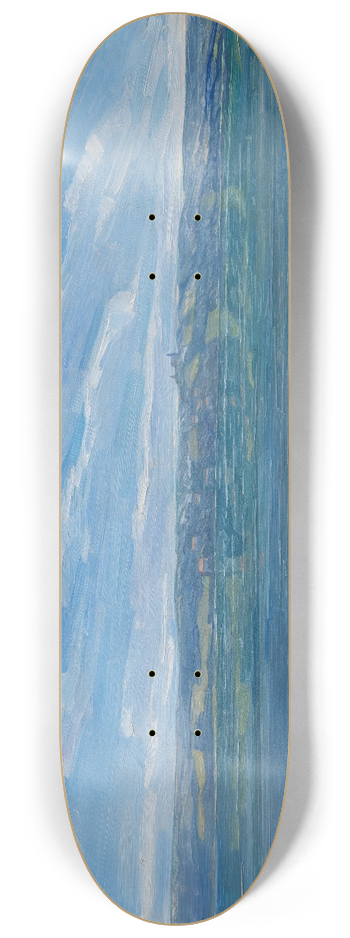 Wilhelm Trbner - Aussichtsplatz am Starnberger See 8.25 inch art skate deck