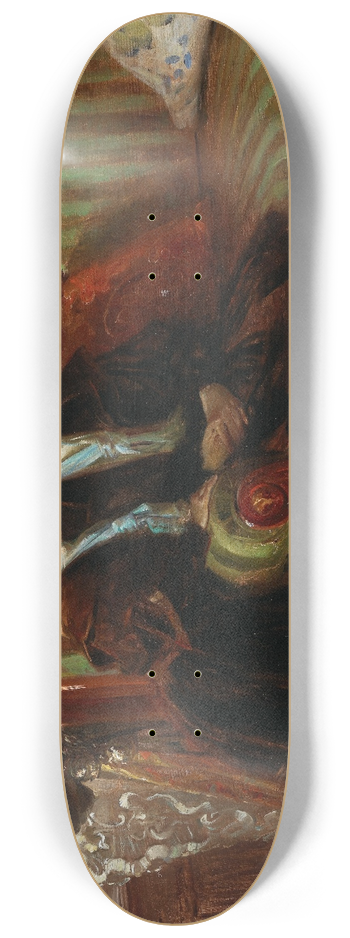 Wilhelm Trbner - Siblings 8.25 inch art skate deck