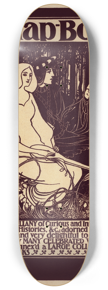 Will Bradley - The Chap-Book 8.25 inch art skate deck
