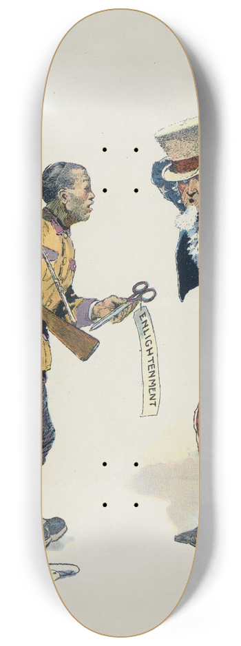 Will Crawford - Why you no cuttee off your queue 8.25 inch art skate deck