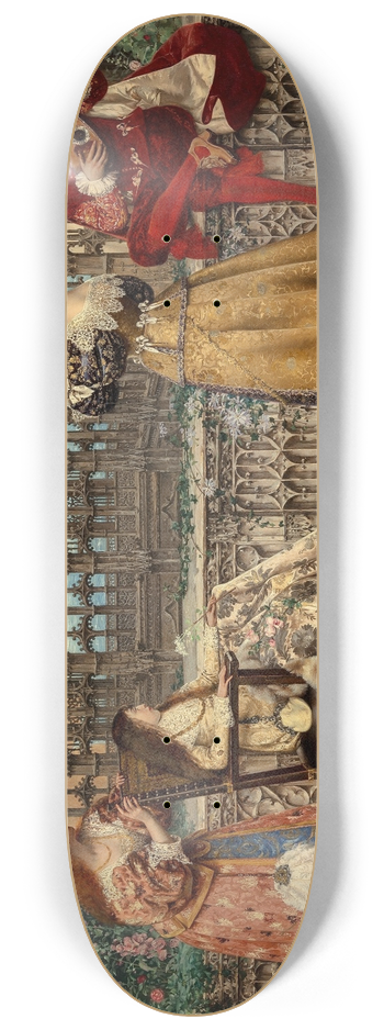 Adolphe-Alexandre Lesrel - The return of the fleet 8.25 inch art skate deck