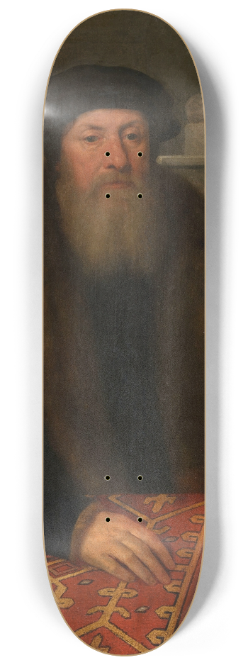 Willem Key - Portrait of a Man 8.25 inch art skate deck