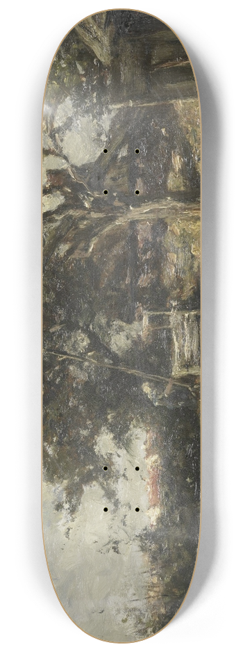 Willem Roelofs - Boerenerf bij Noorden 8.25 inch art skate deck