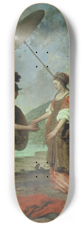 Willem Strijcker - Theseus and Ariadne 8.25 inch art skate deck