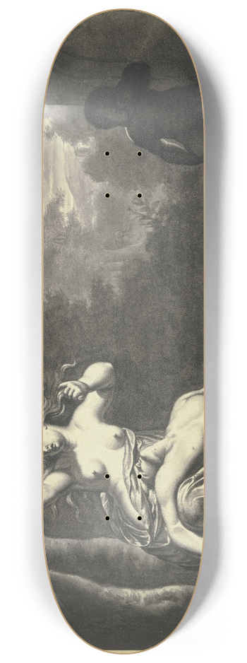 Willem Van Mieris - Pyramus and Thisbe 8.25 inch art skate deck