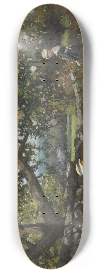 Will Hicock Low - Picking Up Spring Flowers 8.25 inch art skate deck