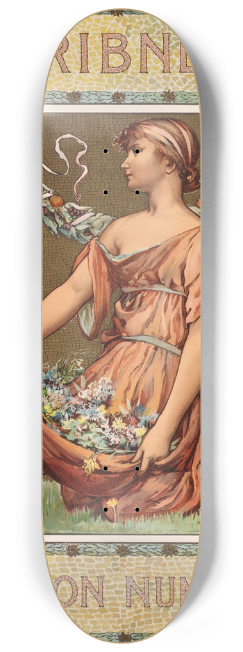 Will Hicock Low - Scribners fiction number 8.25 inch art skate deck