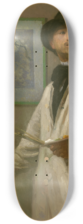 William Auerbach-Levy - Self-Portrait 8.25 inch art skate deck