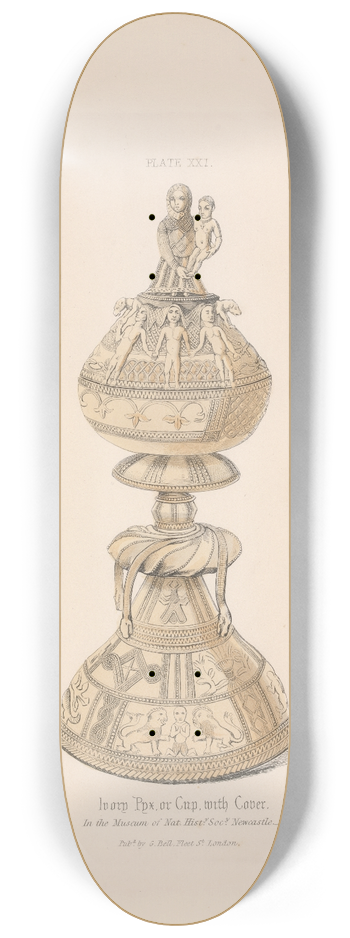 William Bell Scott - Ivory Cup 8.25 inch art skate deck