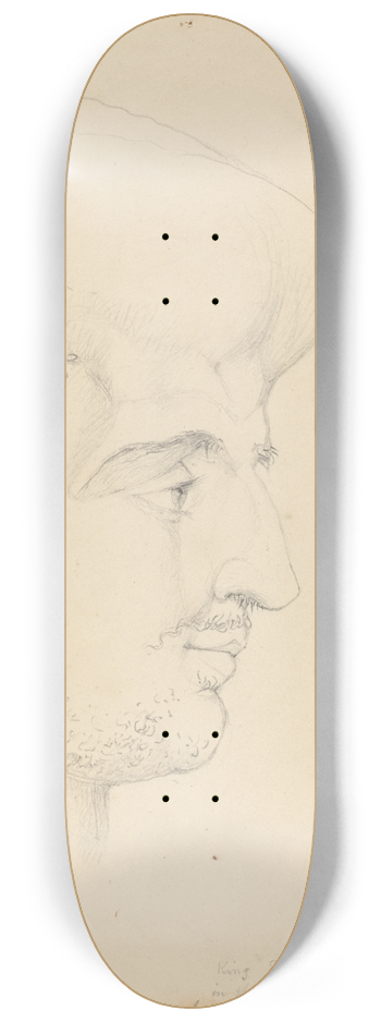 William Blake - King Edward 8.25 inch art skate deck