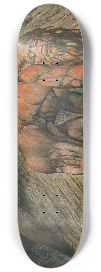 William Blake - Nebuchadnezzar 8.25 inch art skate deck