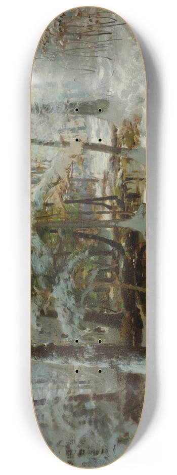 William Bliss Baker - Quiet Winter Afternoon 8.25 inch art skate deck