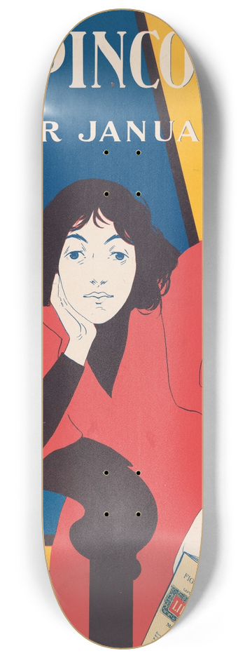 William Carqueville - Lippincotts January 8.25 inch art skate deck