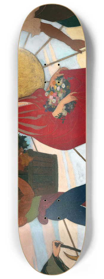 William Clarke Rice - The Four Seasons 8.25 inch art skate deck
