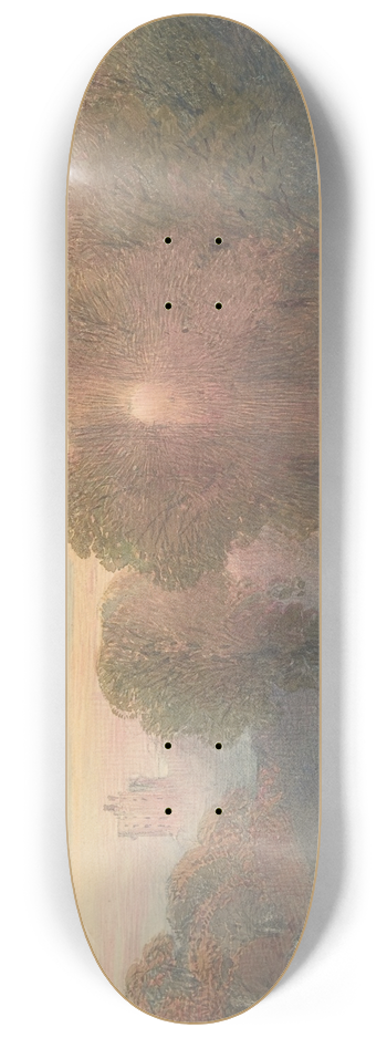William Collingwood Smith - Windsor from Datchet 8.25 inch art skate deck