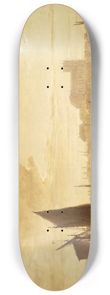 William Daniell - Westminster Bridge and Abbey 8.25 inch art skate deck
