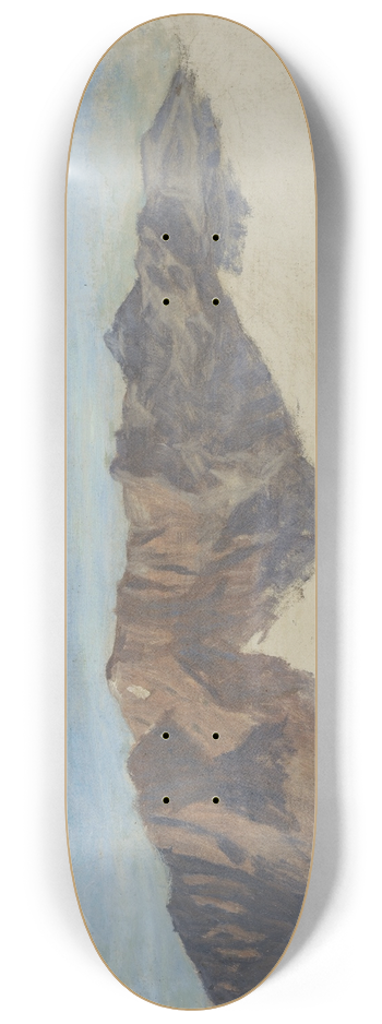 William de Goumois - Mountains of Savoie 8.25 inch art skate deck