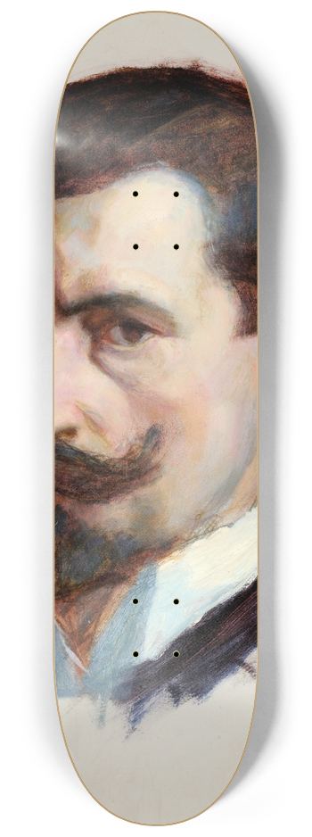 William de Goumois - Self-Portrait 8.25 inch art skate deck