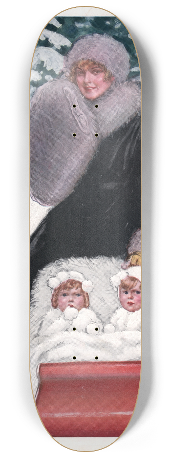 William Ely Hill - Made in America 8.25 inch art skate deck