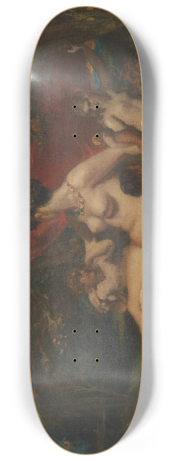 William Etty - Allegory 8.25 inch art skate deck