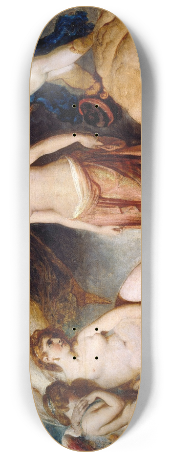 William Etty - Pandora Crowned By The Seasons 8.25 inch art skate deck