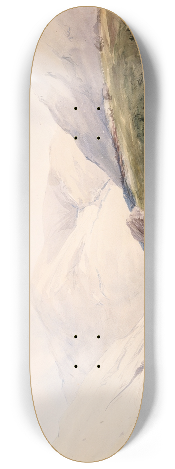 William Evans of Eton - View near Delphi, County Galway 8.25 inch art skate deck