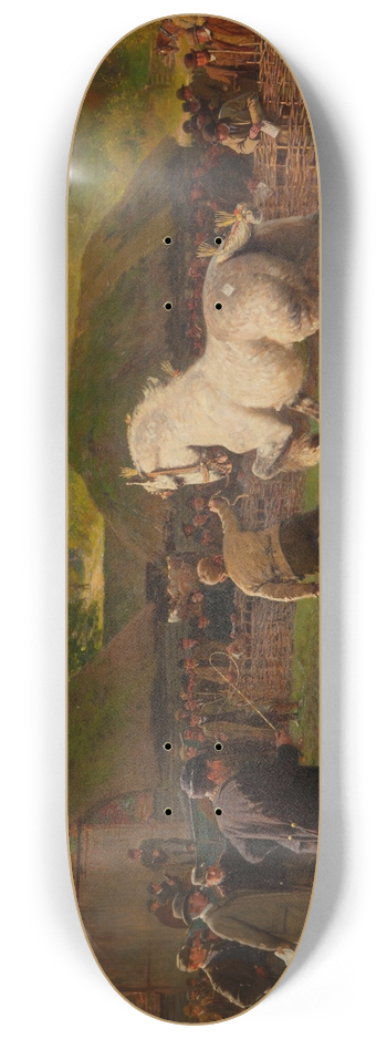 William Frank Calderon - A grey mare 8.25 inch art skate deck