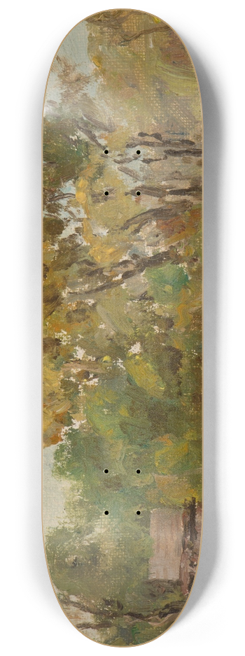 William Franklin Jackson - Below Sacramento 8.25 inch art skate deck