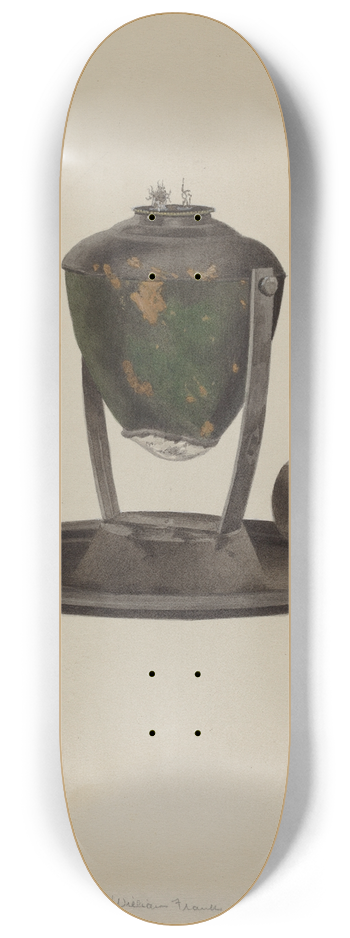 William Frank - Whaler Lamp 8.25 inch art skate deck