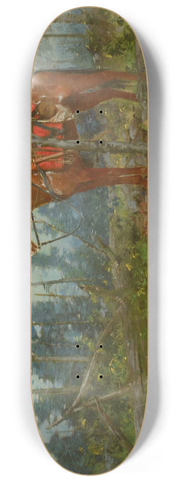 William Gilbert Gaul - Faithful Unto Death (Taps) 8.25 inch art skate deck