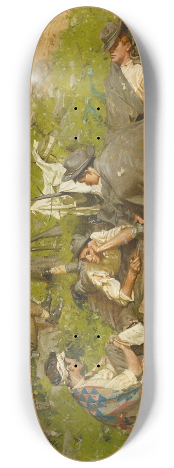 William Gilbert Gaul - Nearing the End 8.25 inch art skate deck