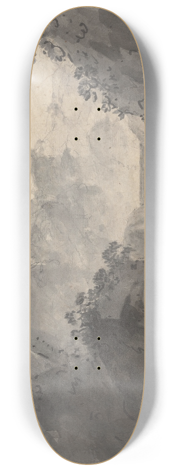 William Gilpin - A Picturesque Landscape 8.25 inch art skate deck